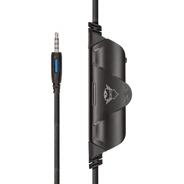 Trust Gaming Headset GXT 488 Forze-G - Playstation 공식 라이선스 - PS4 및 PS5 헤드셋(접이식 마이크 포함) 및 조절식 헤드밴드, 3.5mm, 오버이어 헤드폰(케이블 포함) - 그레이 Forze 유