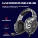 Trust Gaming Headset GXT 488 Forze-G - Playstation 공식 라이선스 - PS4 및 PS5 헤드셋(접이식 마이크 포함) 및 조절식 헤드밴드, 3.5mm, 오버이어 헤드폰(케이블 포함) - 그레이 Forze 유