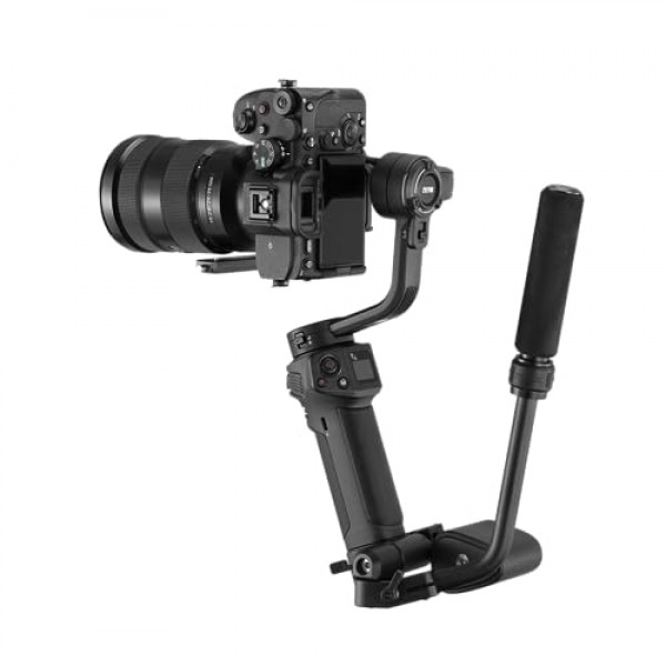 DSLR 및 미러리스 카메라용 손목 받침대 슬링 그립이 있는 ZHIYUN Weebill 3S 짐벌 안정기 Canon/Nikon/Sony/Panasonic/Fujifilm, 필 라이트, 기본 수직 촬영