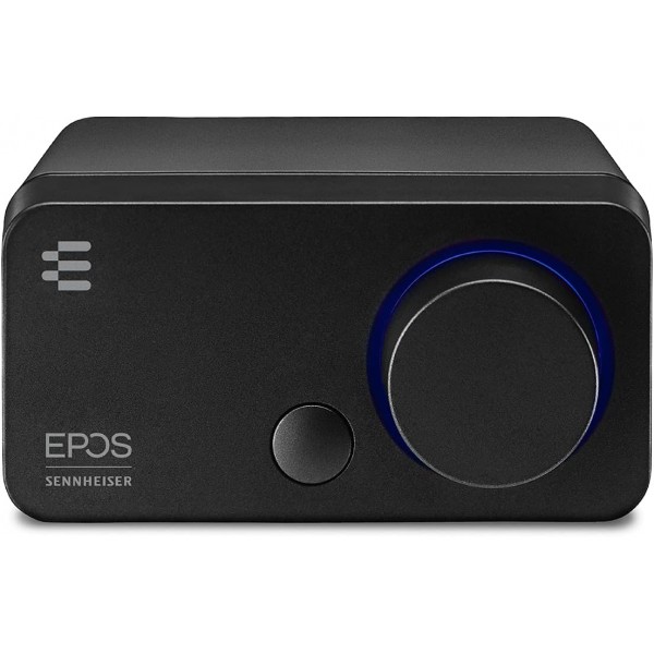 EPOS H6Pro Closed + GSX 300 번들 - 7.1 서라운드 사운드가 포함된 PC, Mac, 게이밍 Dac/외부 USB 사운드 카드, 게임, 영화 및 음악용 고해상도 오디오 EQ 프리셋 - 게임용 사운드 카