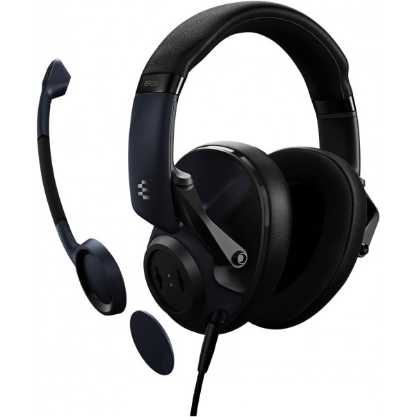 EPOS H6Pro Closed + GSX 300 번들 - 7.1 서라운드 사운드가 포함된 PC, Mac, 게이밍 Dac/외부 USB 사운드 카드, 게임, 영화 및 음악용 고해상도 오디오 EQ 프리셋 - 게임용 사운드 카