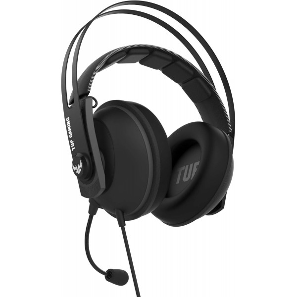ASUS TUF Gaming H7 Core Headset (유선, PC, PS4, Xbox에 적합) 블랙/건메탈