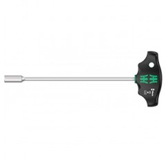 WERA 05023385001 495 T-핸들 소켓 렌치 스크루드라이버, 8 x 230mm