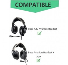 A20 이어패드 Bose A20 Aviation 헤드폰과 호환되는 교체용 이어패드입니다. (A20 이어 패드)