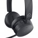 Dell Pro 무선 헤드셋 WL5022 온이어(무선, Bluetooth, USB), 블랙 암