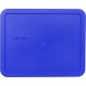 Pyrex 교체용 직사각형 플라스틱 식품 보관 뚜껑 7212 팩 파란색
