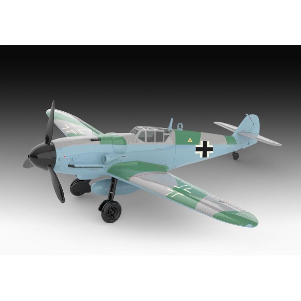 Revell 모델 키트 I Messerschmitt Bf109G-6 I 이지 클릭 키트 I 상세 군용 차량 I 부품 42 I 스케일 1:32 I 10세 이상 어린이 및 성인용