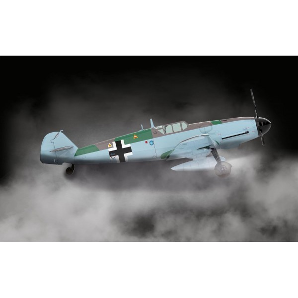 Revell 모델 키트 I Messerschmitt Bf109G-6 I 이지 클릭 키트 I 상세 군용 차량 I 부품 42 I 스케일 1:32 I 10세 이상 어린이 및 성인용