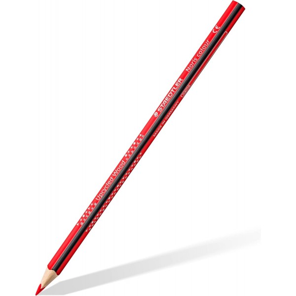 STAEDTLER 색연필 Noris 색상, 인체공학적 삼각형 형식, 미끄럼 방지 부드러운 표면, 높은 파손 저항성, 업사이클 목재로 제작, 카드보드 케이스에 담긴 색연필 36개, 187 CD36