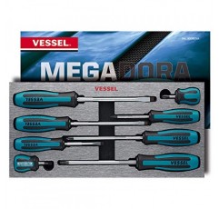 VESSEL MEGADORA 드라이버 세트 8개 9008EVA (EVA 폼 세트)