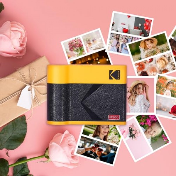 KODAK Mini 3 ERA 4PASS 휴대용 포토 프린터(블랙, Mini 3 ERA, 프린터 + 68매 + 액세서리)