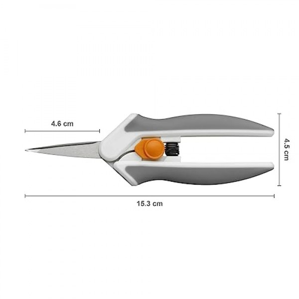 Fiskars 1905001001 Softtouch 가위, 5인치 길이, 1-3/4인치 컷