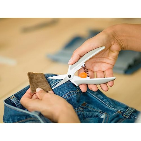 Fiskars 1905001001 Softtouch 가위, 5인치 길이, 1-3/4인치 컷