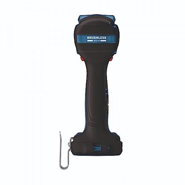BOSCH GDS18V-330CN 18V 브러시리스 연결 가능 1/2인치 마찰 링과 스루홀이 있는 중간 토크 임팩트 렌치(기본 공구)