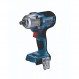 BOSCH GDS18V-330CN 18V 브러시리스 연결 가능 1/2인치 마찰 링과 스루홀이 있는 중간 토크 임팩트 렌치(기본 공구)