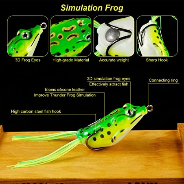 XiYee 109 조각 낚시 미끼 세트 Wobbler Spinner Baits 낚시 숟가락 Topwater Frog Swimbaits 고무 벌레 장치 낚시 후크를 포함한 낚시 상자 포함