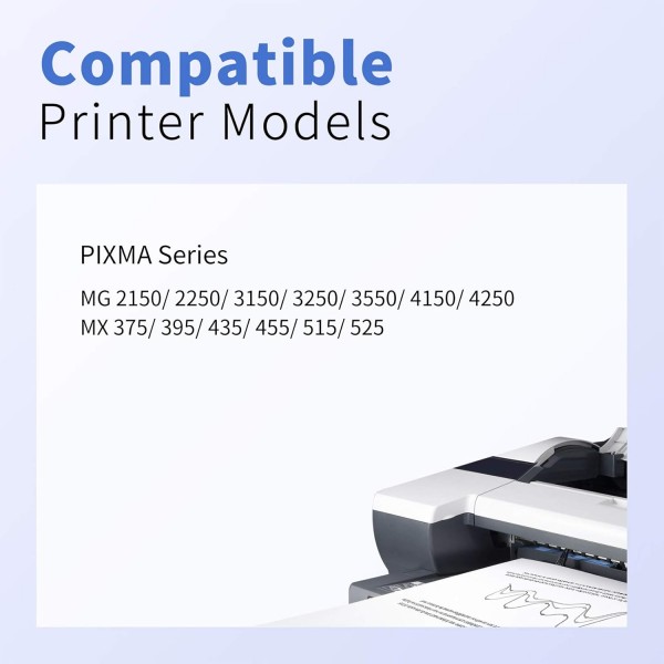 myCartridge SUPRINT 잉크 카트리지 교체용 540 541 XL 프린터 카트리지 PG-540XL CL-541XL 멀티팩 호환 Canon Pixma MX475 MX 475 TS5150 MG4250 MG3550 mx470(1 검정 1 색상)