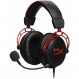 HyperX HX-HSCA-RD Cloud Alpha - 인라인 오디오 제어 및 Speedlink EXCEDO 게임용 헤드셋 스탠드가 있는 게임용 헤드폰 - 헤드폰 및 헤드셋용 스탠드 - 하단 및 실리콘 패드, 검정색