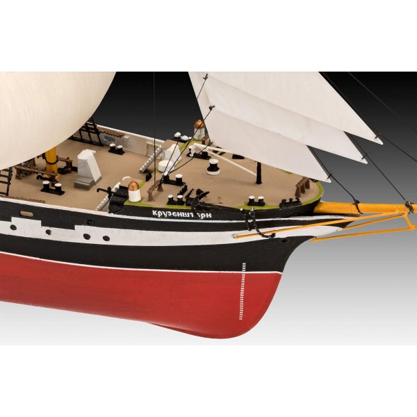 Revell Revell_05159 5159 올해의 모델, 범선, 선박 모델, 57.5 cm 14 모델 키트 Russian Barque KRUZENSHTERN, 축척 1:200, 레벨 5, 멀티컬러