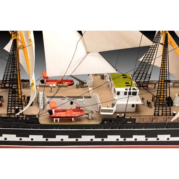 Revell Revell_05159 5159 올해의 모델, 범선, 선박 모델, 57.5 cm 14 모델 키트 Russian Barque KRUZENSHTERN, 축척 1:200, 레벨 5, 멀티컬러