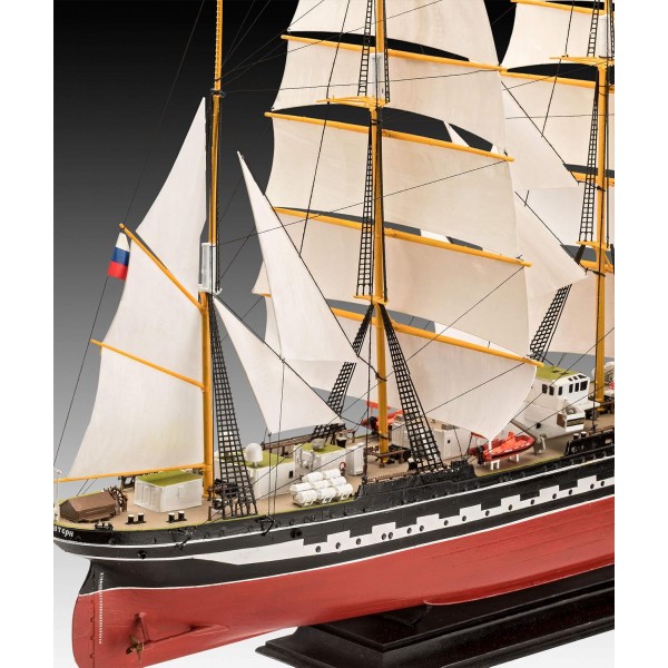 Revell Revell_05159 5159 올해의 모델, 범선, 선박 모델, 57.5 cm 14 모델 키트 Russian Barque KRUZENSHTERN, 축척 1:200, 레벨 5, 멀티컬러