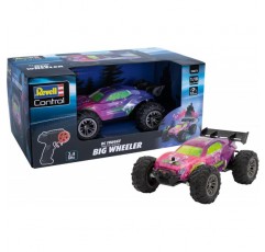 Revell Control RC Big Wheeler I 오프로드 성능 I 강력한 전기 모터 I 화려한 차체 하부 조명 I 2.4GHz 멀티플레이어 제어 I 리튬 이온 배터리 I 8세 이상 어린이용