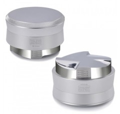 YOLOYO 51mm 커피 중력 분배기, 중력 적응형 에스프레소 분배기는 모든 51mm 에스프레소 포터필터에 적합, 100% 스테인레스 스틸 베이스가 있는 셀프 레벨링 에스프레소 레