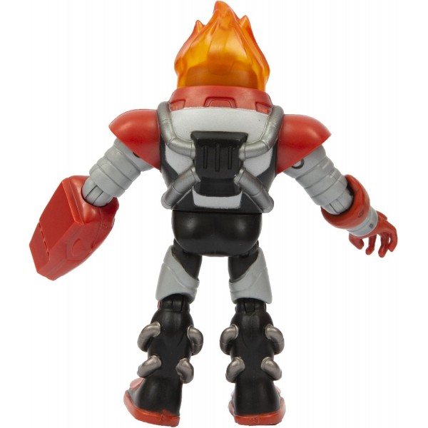 Giochi Preziosi 10 Omni-Kix Armor Heatblast 기본 구색 Giochi Preziosi Tennyson 및 Alien을 포함하여 수집할 6가지 모델 4세 이상의 어린이를 위한 BEN70D00 가치 있는 게임 멀티 컬러