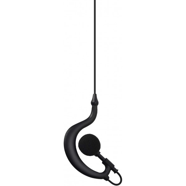 HYSHIKRA G-Shape 2.5mm 헤드폰(마이크 포함) 및 Motorola TLKR T60 T61 T62 Extreme Hunter HYT TC-320 2-Way 라디오와 호환되는 1핀 워키토키 핑 링(2개 팩)