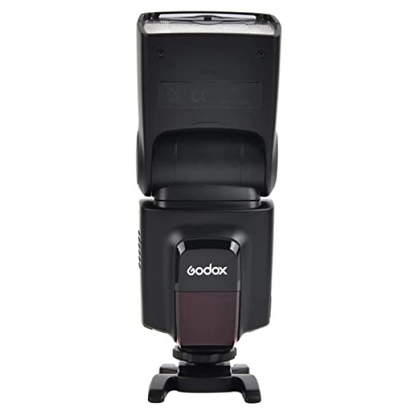 Godox TT520II 무선 전송 플래시 스피드라이트 - Canon Nikon Panasonic Olympus Pentax 및 표준 핫슈가 있는 기타 DSLR 카메라와 호환되는 내장 수신기 및 RT 송신기