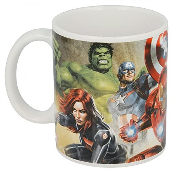 AVENGERS 325ml 세라믹 머그 인 더스트' 선물 상자(02831), 미적용
