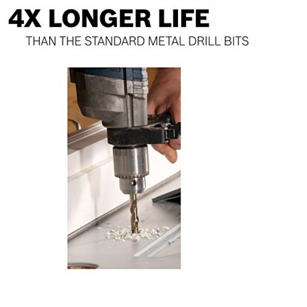 BOSCH CO2137 5/32인치 x 3-1/8인치 코발트 드릴 비트(2개 팩)