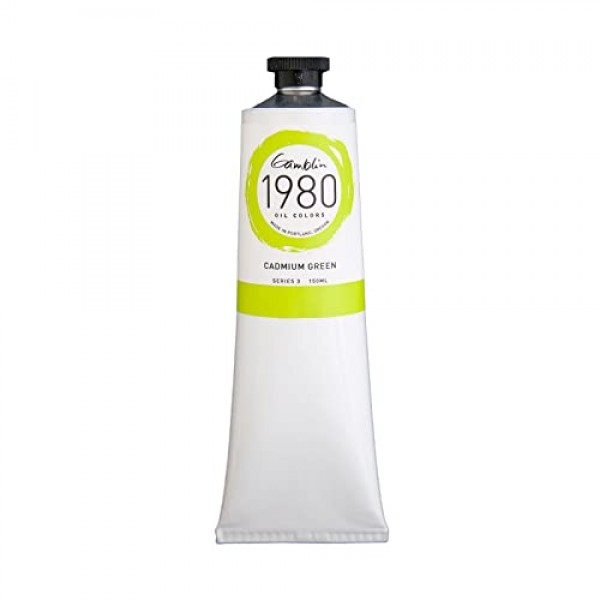 Gamblin 1980 오일 카드뮴 그린 150Ml