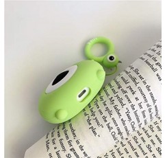 AirPods 2 & 1과 호환되는 TAOCHEN 실리콘 보호 커버 케이스 - 귀엽고 재미있는 충전 케이스 [간단한 애니메이션 시리즈] (Big Eye Boy)