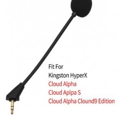 HyperX Cloud Alpha, Cloud Alpha S, Cloud Alpha Cloud 9 에디션용 소음 제거 기능이 있는 게임용 헤드셋용 NewTH 마이크