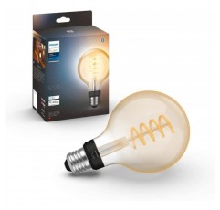 Philips Hue 블루투스 화이트 앰비언스 LED E27 글로브 - G95 7W 550lm 잉크 브리지와 스마트 플러그
