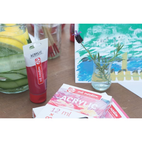 Talens Art Creation - 아크릴 750ml 티타늄 화이트 750ml(1팩) 티타늄 화이트