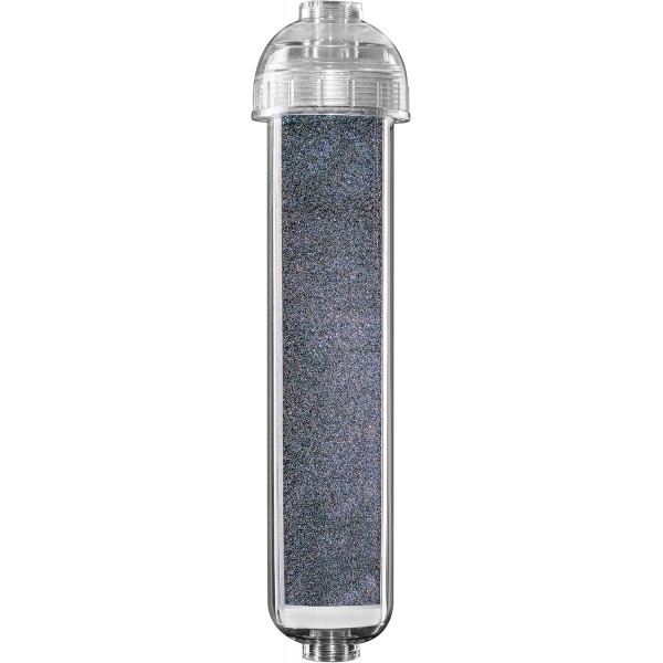 ARKA Aquatics Resin Filter 500 ml - 초순수 필터, 규산염, 질산염의 가장 미세한 잔류물을 제거하여 모든 해수 및 담수 수족관에 이상적, RF500, 투명
