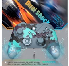 WiFi/프로그래밍/진동/3.5mm 오디오/터보/6축 자이로스코프가 있는 Xbox one Elite s/x Pc 컨트롤러용 Bonacell 무선 컨트롤러 Xbox 시리즈 S/X/PC Windows 7/8/10/11/Android/ ios와 호환 가