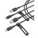 Anker USB C 케이블 바이오 브리아디드[2팩, 6피트], 내구성이 뛰어난 USB A - Type C 충전기 케이블, USB C 충전기 케이블 Samsung Galaxy Note 10/9/8 S10+/S10/S9+/S9, LG V30(USB 2.0, 블랙)