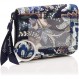 Vera Bradley 여성용 재활용 면 쁘띠 지퍼 지갑, RFID 보호 지갑 포함 One Size Java Navy Camo - 재활용 면
