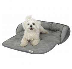 Kerbl 80374 Couchkissen Emalia, 60 x 40 x 12 cm, grau 60 x 40 x 12 cm