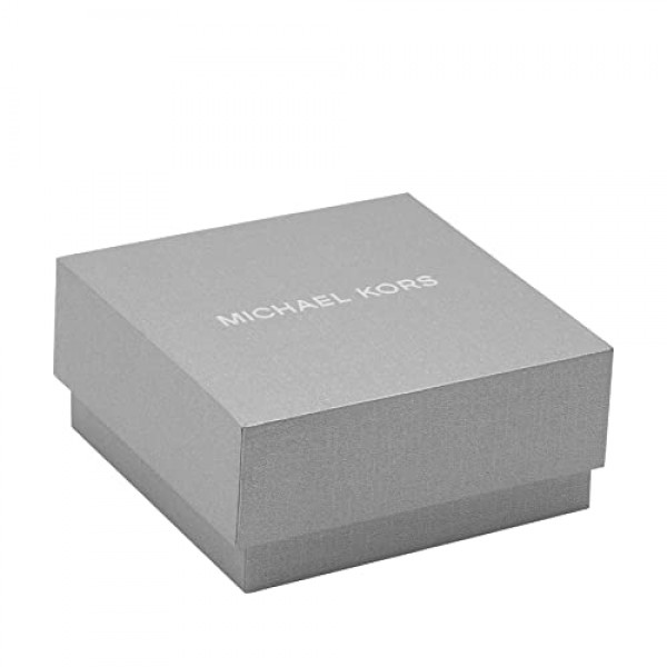 Michael Kors - 여성용 프리미엄 팔찌 블랙 톤 스테인리스 스틸, 블루 MKJ7827040;S