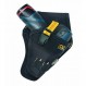 커스텀 Leathercraft CLC 5021 임팩트 드라이버 홀스터, 블랙