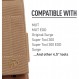 Leatherman 300-Sand Molle Pouch to Fit Oxide Finish Super Tool/ MUT/ MUT EOD Multi-Tools - 브라운
