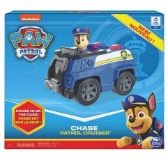 PAW PATROL 6054967, Chase's Vehicle with Collectible Figure, 3세 이상 어린이용, Chase의 Patrol Cruiser Vehicle with Collectible Figure, 3세 이상 어린이용, 멀티 컬러