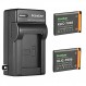 Kodak Easyshare Touch M577, Easyshare MD30 PixPro FZ51(KDK-FZ-51BL) PixPro FZ52 PixPro FZ53 PixPro SL5 스마트 렌즈 디지털 카메라용 Kastar 2팩 K7006 배터리 및 AC 벽면 충전기 교체