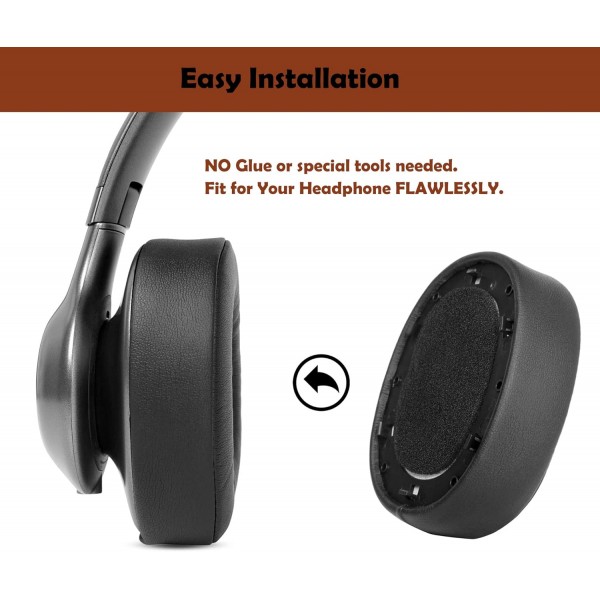 DowiTech Professional JBL750 헤드폰 이어 패드 헤드셋 쿠션 교체 용 이어 패드 JBL Everest Elite 750 750NC 오버 이어 무선 블루투스 헤드폰과 호환 가능