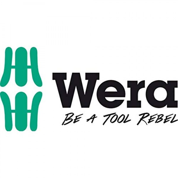 WERA 05030108001 1578 A 일자형 나사용 ESD Kraftform 마이크로 드라이버, 0.35 x 2.5 x 40mm