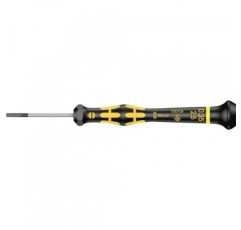 WERA 05030108001 1578 A 일자형 나사용 ESD Kraftform 마이크로 드라이버, 0.35 x 2.5 x 40mm
